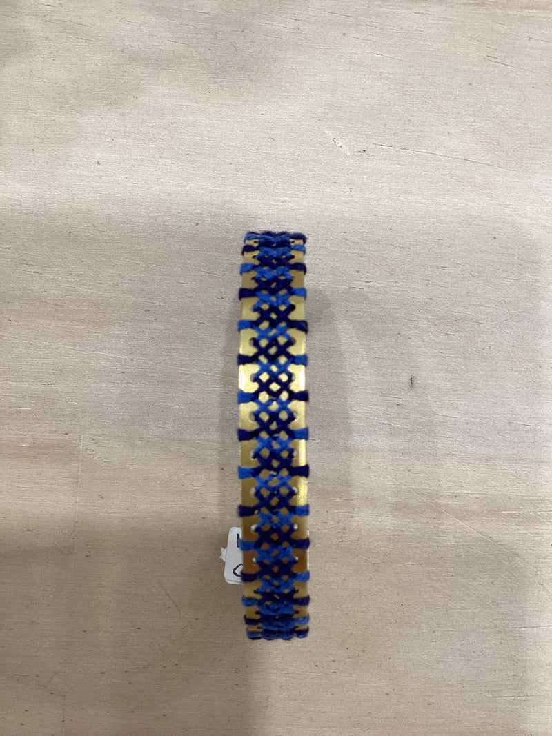 Greek Cuff Bracelet Blue